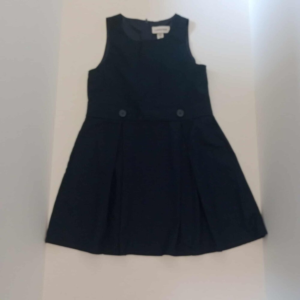 Lands' End Girls School Uniform Jumper | Navy | Size 8-9